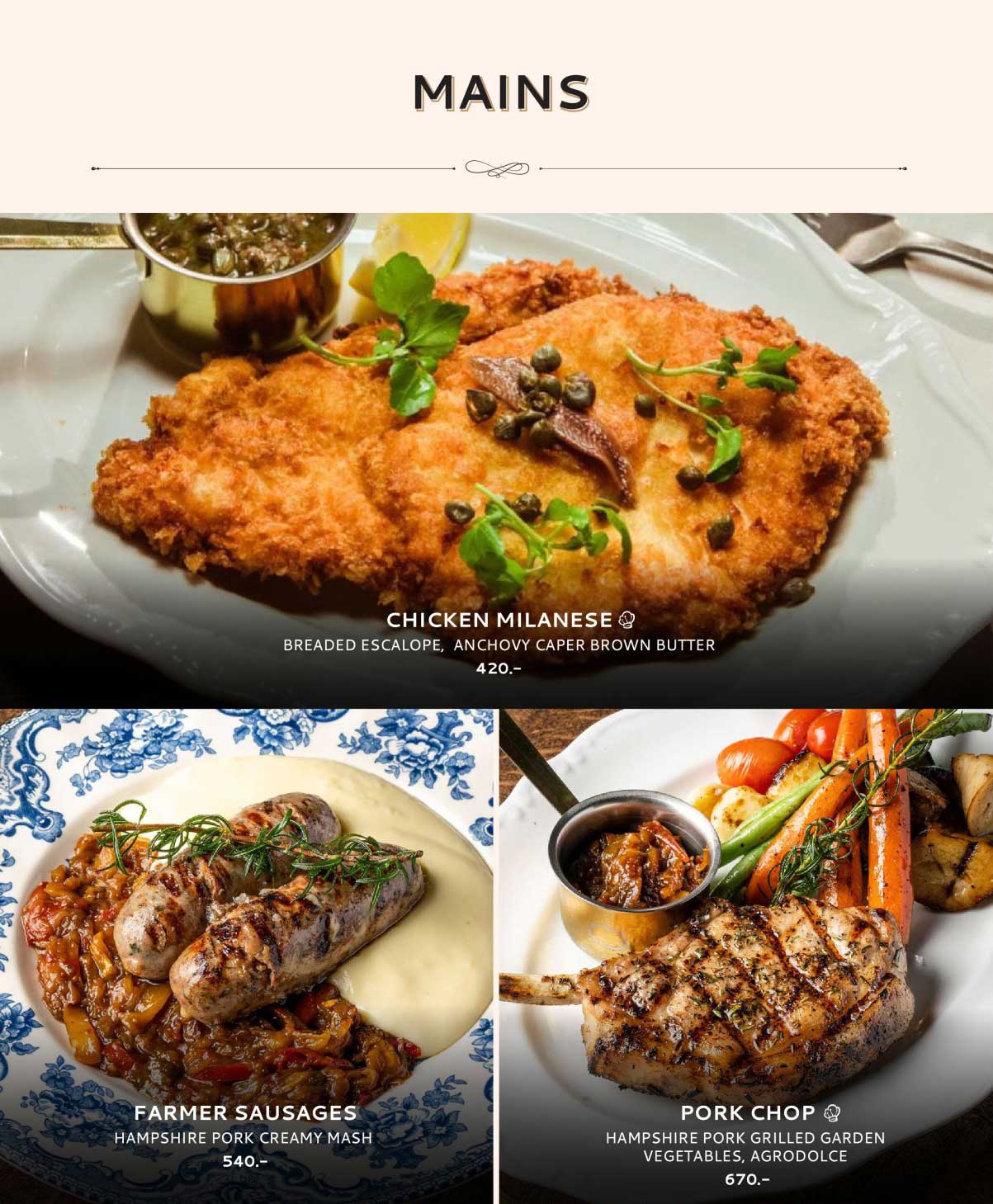 Contento Italian Restaurant | ร้านอาหารอิตาเลี่ยน Contento : QR Menu