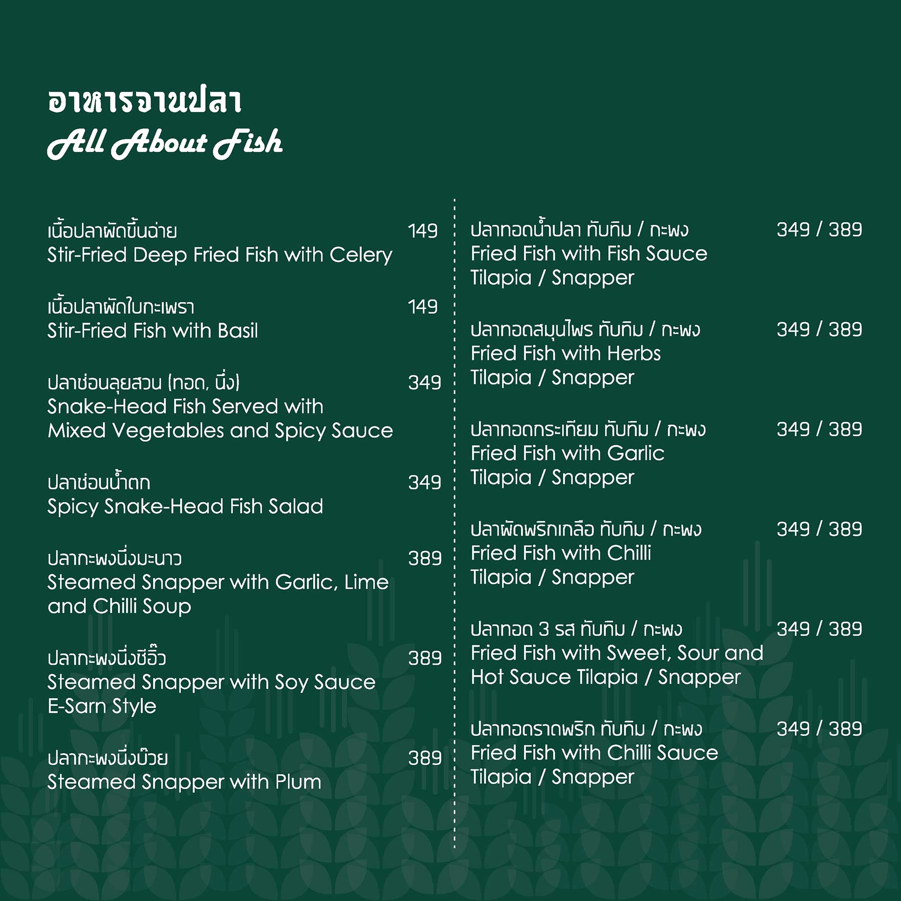 ประชาชื่น Retro Bar QR Menu